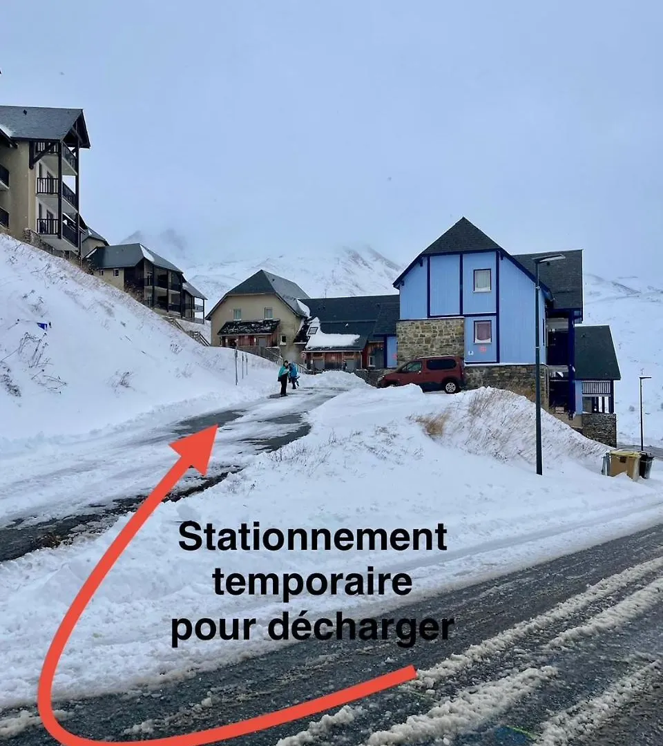 Grand Appartement Peyra'Good Tout Equipe Linge De Lit Et De Toilette Inclus - 8 Couchages - Station Peyragudes - Vue Montagne - 2 Balcons-Terrasses Germ